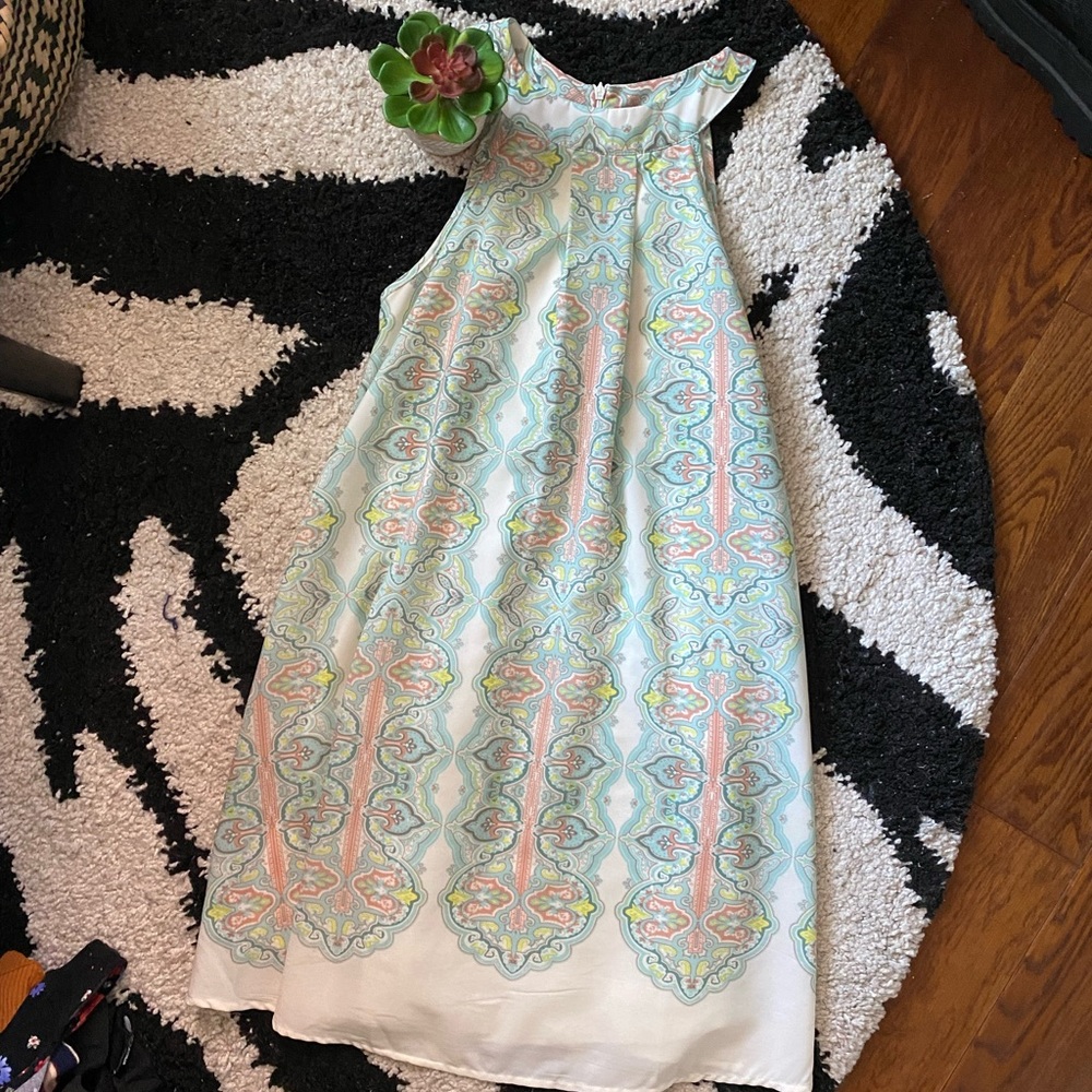 Charlotte Russe Patterned Mini Dress XS